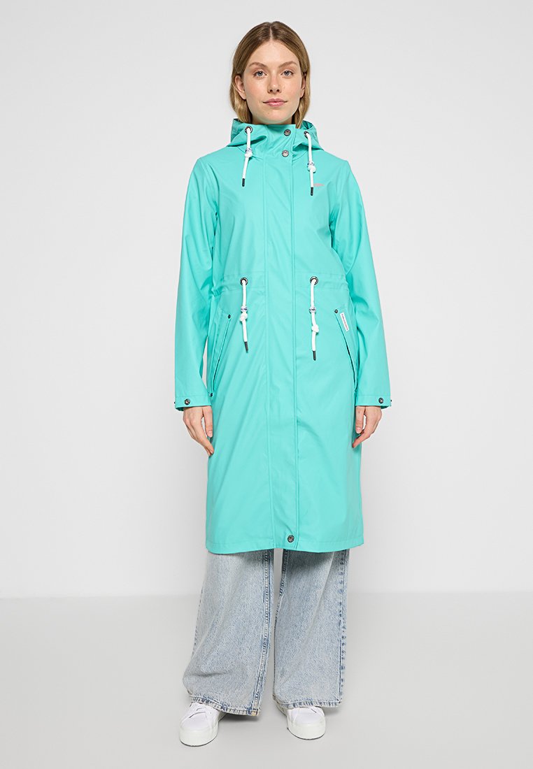 Schmuddelwedda Regenjas turquoise
