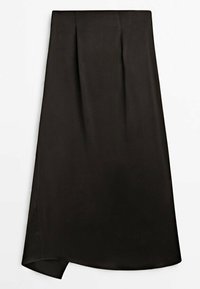 Massimo Dutti Jupe trapèze - black