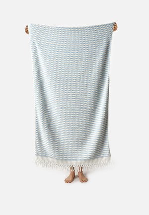 POMPOM - Beach towel - light blue