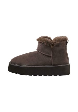 OYSHO, PLATFORM MINI - Bottes de neige - dark brown