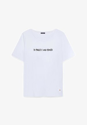 Fiorella Rubino, - T-shirt z nadrukiem
