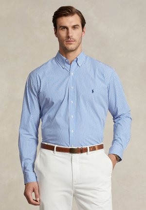 STRIPED STRETCH POPLIN SHIRT - Overhemd - light blue/white