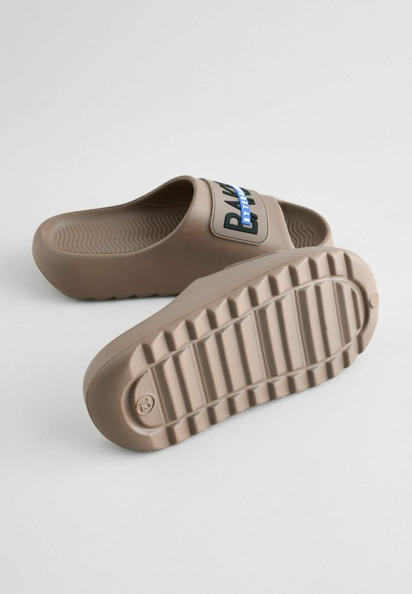 REGULAR FIT – Badesandale – stone