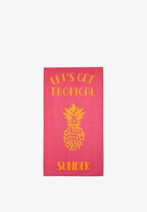 Sundek, MICROFIBER TWL COL A70T8 - Telo mare - neon pink