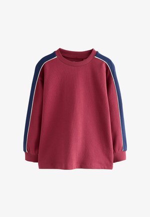 RELAXED FIT - Bluză cu mânecă lungă - burgundy red