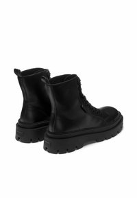 Superga Botines con cordones - black