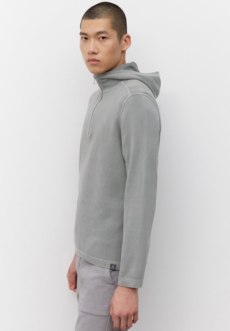Herren Strickjacken | Marc O'Polo Kapuzenpullover october mist/stein - RM42298 Herren Strickjacken | Marc O'Polo Kapuzenpullover october mist/stein - RM42298