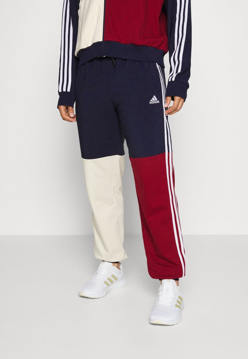 adidas Performance Tracksuit bottoms legend ink/collegiate burgundy