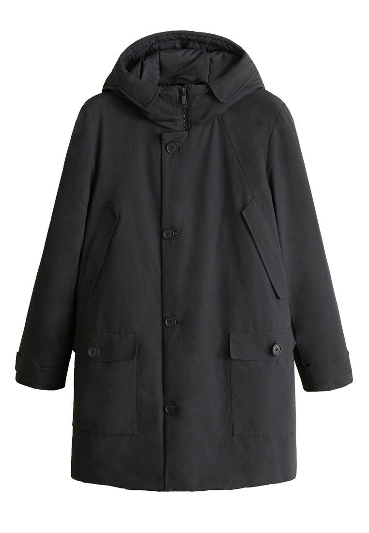 Mango STEPPANORAK AUS BAUMWOLLE Veste d'hiver dunkelgrau Mango STEPPANORAK AUS BAUMWOLLE Veste d'hiver dunkelgrau