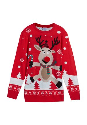 Pullover - red