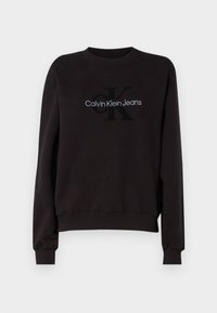 CREW NECK - Sweatshirt - black