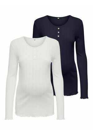 OLMVISTA 2ER-PACK  - Long sleeved top - night sky