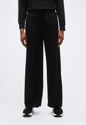LEAGUE WIDE LEG - Pantaloni de trening - black