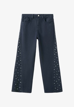 Mango Kids, KID - Straight leg jeans - royal blue