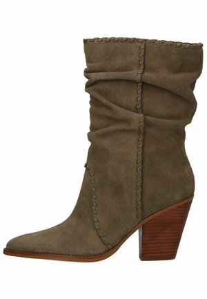 Classic ankle boots - olive