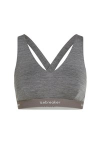 COOL LITE RACERBACK - Light support sports bra - gritstone hthr