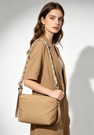 Gian Marco Venturi, GIAN MARCO VENTURI SHOULDER BAG - Handtas - almond brown