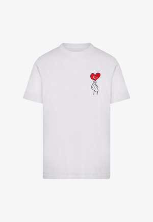 Mister Tee, LOVE TÜRKIYE SIGN TEE - T-Shirt print - white