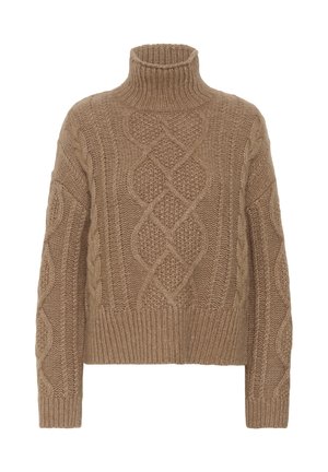 Part Two, CHANNAPW PULLOVER - Πουλόβερ - medium brown melange