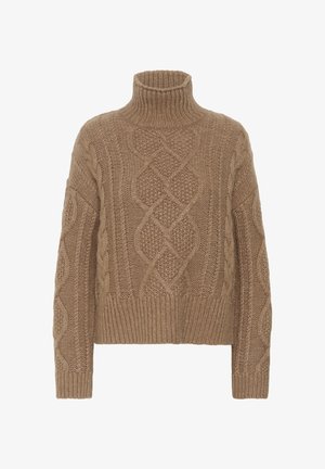 Part Two, CHANNAPW PULLOVER - Πουλόβερ - medium brown melange