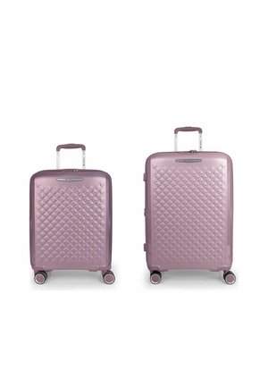 QUEENS 4 ROLLEN SET 2-TEILIG MIT  - Set di valigie - lila