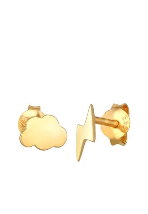 Elli Cloud Flash - Pendientes - gold-coloured