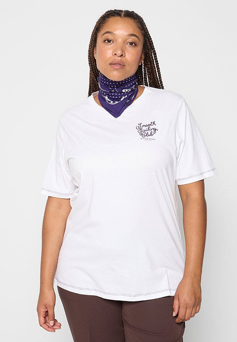 Scotch & Soda T-shirt print wit
