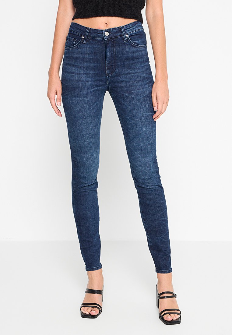 Armani Exchange Jeans Skinny Fit donkerblauw