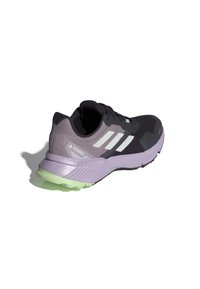 Adidas Terrex TERREX SOULSTRIDE  - Chaussures de running - preloved fig   crystal jade   aurora black
