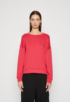 Sweatshirt - rose red