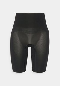 Lindex GIRDLE BIKER SEAMLESS - Legíny - punčochy  - black