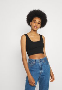 Even&Odd 2 PACK - Top - black/lilac