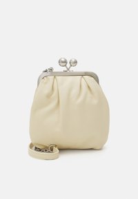 Sac Bandoulière Max Mara En Toile Géométrique - Taille Petit, Couleur Sable
