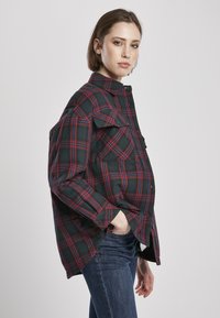Urban Classics Skjortebluse - jasper/bluepurple