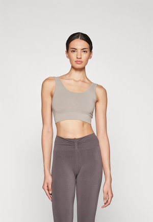HADU - Sport-bh met light support - cacao