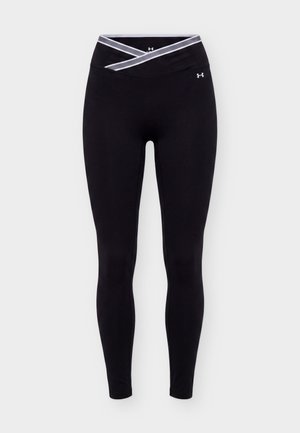 Under Armour, MOTION SPORT TAPE - Leggings - ultimate black/castlerock/white