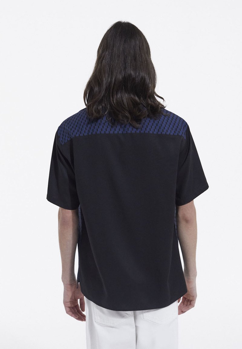 Herren T-shirts & Polos | The Kooples CHEMISE CHIC Hemd black blue/schwarz - PH65784 Herren T-shirts & Polos | The Kooples CHEMISE CHIC Hemd black blue/schwarz - PH65784