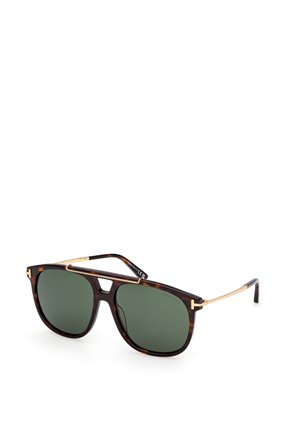 Occhiali da sole - dark avana-dark green