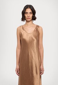 Max Mara Leisure TALETE - Koktailové šaty/večierkové šaty - cuoio