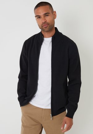 Strickjacke - schwarz