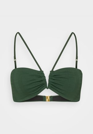 Copenhagen Studios BANDEAU - Bikini felső - dark green
