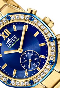 Lotus Montre à aiguilles - goldfarben