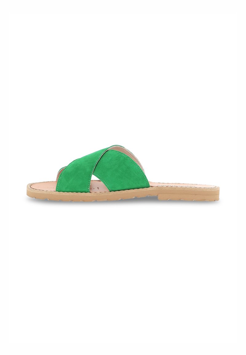 Minorquines AVARCA - Platt slip-in - green