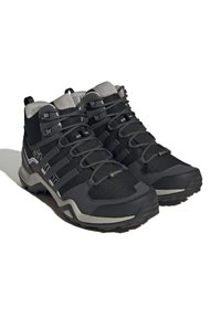 Adidas Terrex SWIFT R2 MID GORE-TEX - Zapatillas de senderismo - core black/dgh solid grey/purple tint