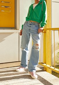 adidas Originals Tröja med dragkedja - green