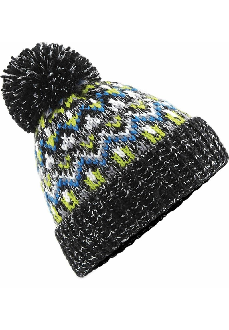 Neverless WINTER BOMMEL  - Beanie - schwarz
