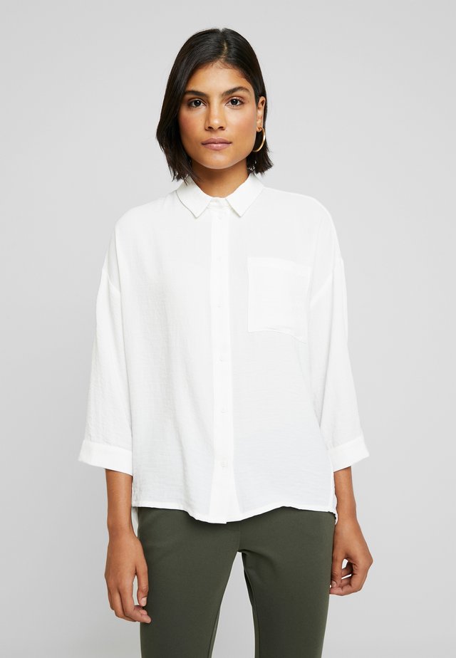 ALEXIS - Button-down blouse - off white