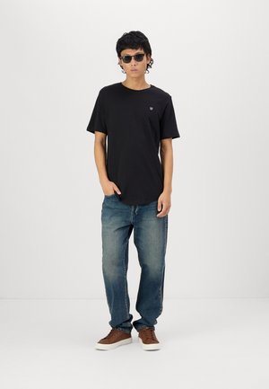 JPRBRODY TEE CREW 5 PACK - Basic T-shirt - black