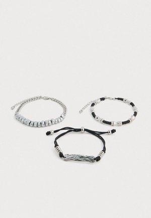 UNISEX SET - Bracelet - silver coloured