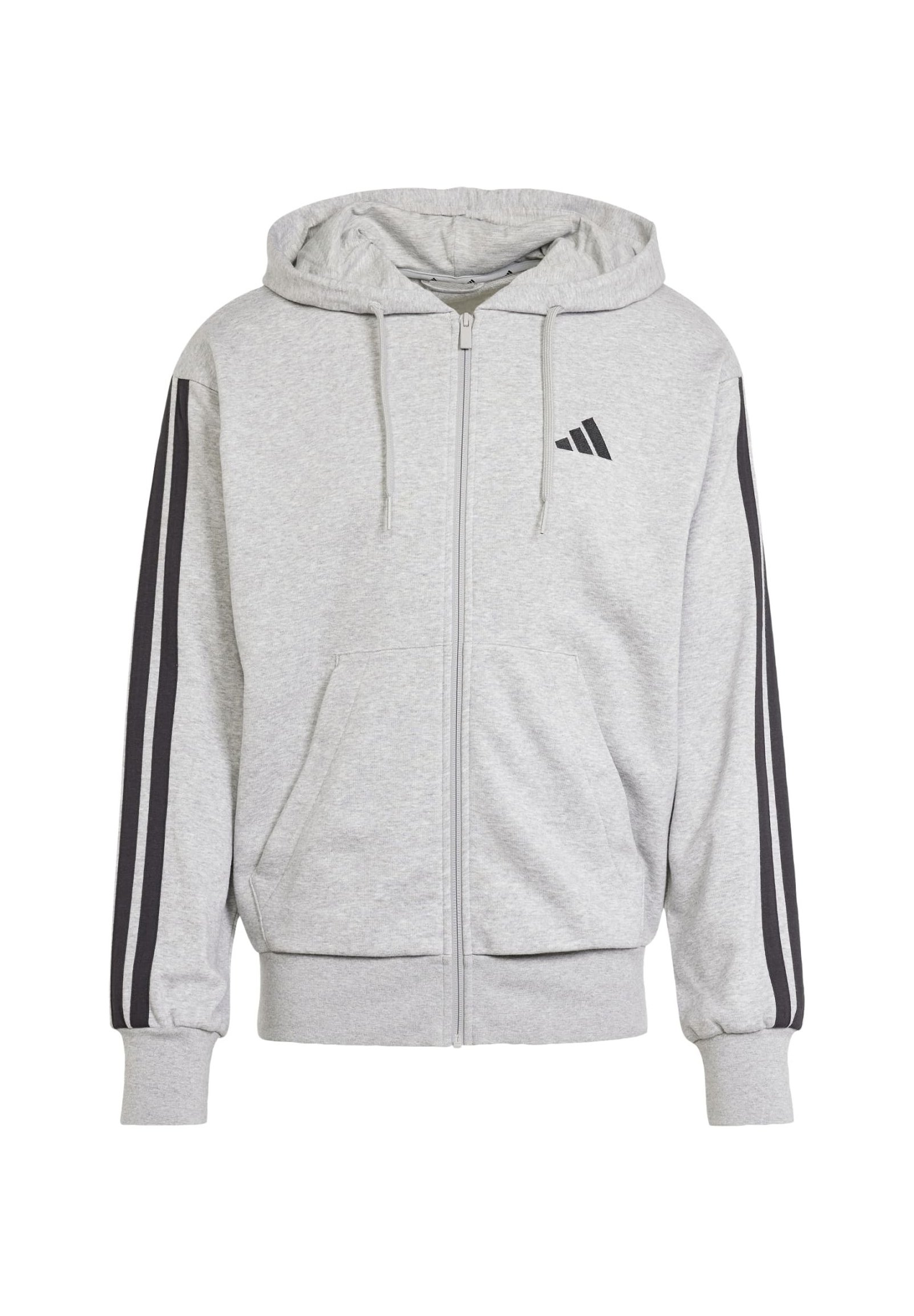 adidas Sportswear Zip-up sweatshirt - medium grey heather